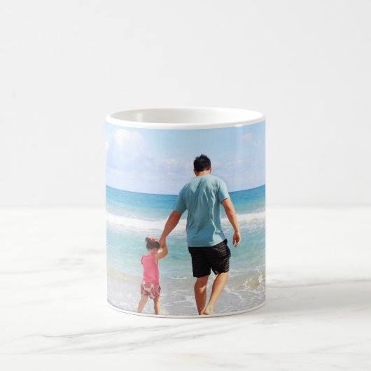 Eigenes Foto und/oder Text hinzufügen Kaffeetasse (Mittel)