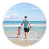 Eigenes Foto und/oder Text hinzufügen Keramikknauf (Vorderseite)