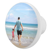 Eigenes Foto und/oder Text hinzufügen Keramikknauf (Rechts)