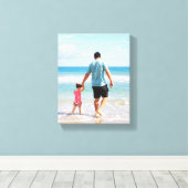 Eigenes Foto und/oder Text hinzufügen Leinwanddruck (Insitu (Holzboden))