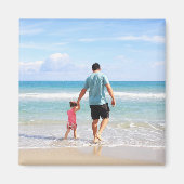 Eigenes Foto und/oder Text hinzufügen Magnet (Vorne)