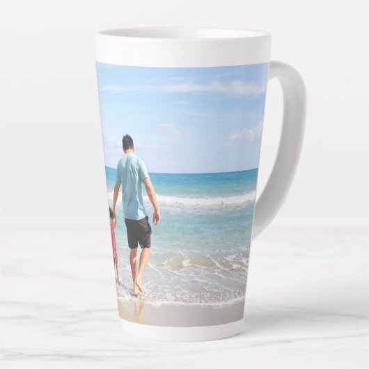 Eigenes Foto und/oder Text hinzufügen Milchtasse (Rechte Ecke)