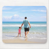 Eigenes Foto und/oder Text hinzufügen Mousepad (Vorne)