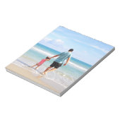 Eigenes Foto und/oder Text hinzufügen Notizblock (Rotiert)