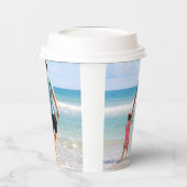 Eigenes Foto und/oder Text hinzufügen Pappbecher (Links)