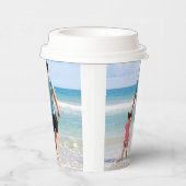 Eigenes Foto und/oder Text hinzufügen Pappbecher (Rechts)