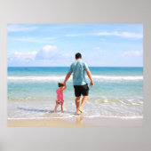 Eigenes Foto und/oder Text hinzufügen Poster (Vorne)