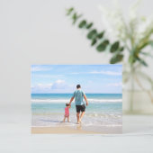 Eigenes Foto und/oder Text hinzufügen Postkarte (Stehend Vorderseite)