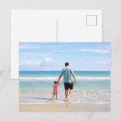 Eigenes Foto und/oder Text hinzufügen Postkarte (Vorne/Hinten)