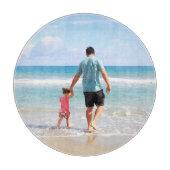 Eigenes Foto und/oder Text hinzufügen Schneidebrett (Vorderseite)