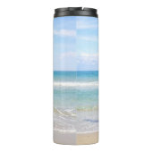 Eigenes Foto und/oder Text hinzufügen Thermosbecher (Rückseite)