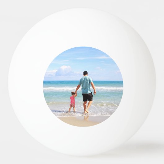 Eigenes Foto und/oder Text hinzufügen Tischtennisball (Rückseite)