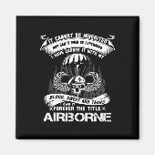 Eigenes für immer Der Titel Im Flugzeug Army Range Magnet (Vorne)