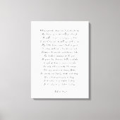 Eigenes Gedicht auf Leinwand drucken (Vorderseite)