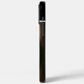 Eigenes, geschnitztes Elch-Zeichen Case-Mate iPhone Hülle (Rückseite / Links)