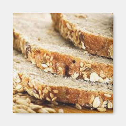Eigenes gesundes Brot Magnet (Vorne)