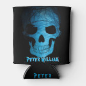 Eigenes Halloween Beängstigender Nachtschwärmer Dosenkühler (Vorderseite)