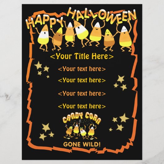 Eigenes Halloween-Business oder Personal Flyer (Vorne)