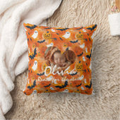 Eigenes Halloween-Foto und Motivierend Angebot Kissen (Decke)