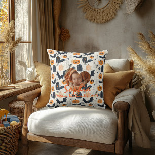 Eigenes Halloween Kid's Kissen: Name & Motivierend Kissen