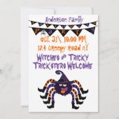 Eigenes Halloween-Party Einladung (Vorderseite)