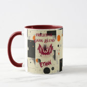 Eigenes Halloween - schreckliche dunkle Mischung a Tasse (Links)