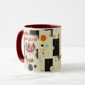 Eigenes Halloween - schreckliche dunkle Mischung a Tasse (Vorderseite Links)