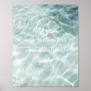 Eigenes individuelles Angebot hinzufügen - Ocean Poster