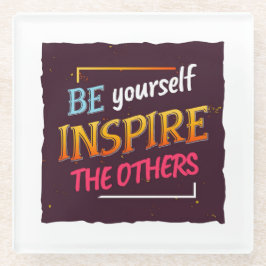 Eigenes inspirierendes Angebotsdesign für Motivati Glasuntersetzer