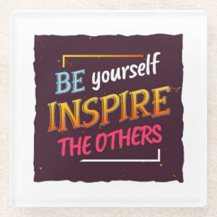 Eigenes inspirierendes Angebotsdesign für Motivati Glasuntersetzer