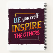 Eigenes inspirierendes Angebotsdesign für Motivati Notizblock (Rückseite)