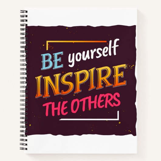 Eigenes inspirierendes Angebotsdesign für Motivati Notizblock (Vorderseite)