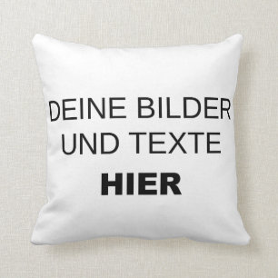 Eigenes Kissen gestalten