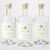 Eigenes Limoncello-Label Alkoholflaschenetikett (Flaschen)