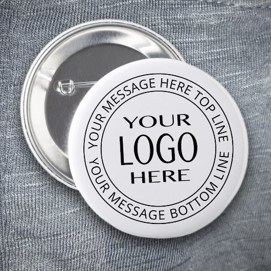 Eigenes Logo & anpassbarer kreisförmiger Text Button