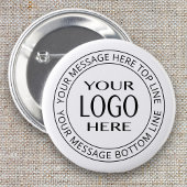 Eigenes Logo & anpassbarer kreisförmiger Text Button