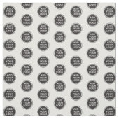 Eigenes Logo, Bild oder Foto-Wiederholmuster Stoff (Muster)