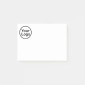 Eigenes Logo hinzufügen Post-it Klebezettel (Vorderseite)
