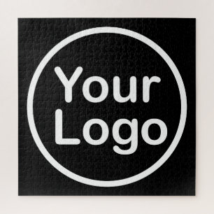 Eigenes Logo hinzufügen   Schwarzer Hintergrund Puzzle