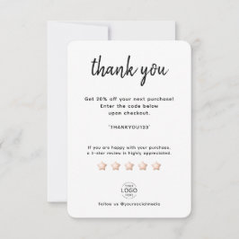 Eigenes Logo Kleines Unternehmen dank Karte