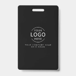 Eigenes Logo Moderne schicke Visitenkarte mit QR C Ausweis