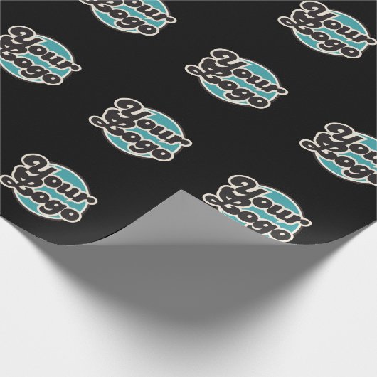 Eigenes Logo oder Bild Geschenkpapier (Ecke)