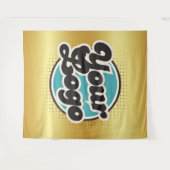 Eigenes Logo oder Bild Wandteppich (Vorderseite (Horizontal))