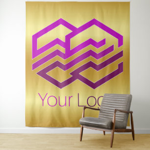Eigenes Logo oder Bild Wandteppich