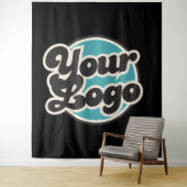 Eigenes Logo oder Bild Wandteppich (Beispiel)