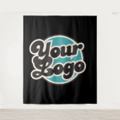 Eigenes Logo oder Bild Wandteppich (Vorderseite)