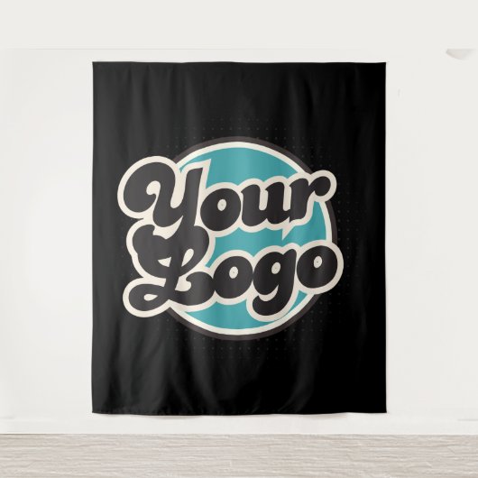 Eigenes Logo oder Bild Wandteppich (Vorderseite)