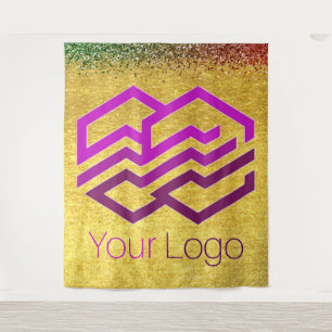 Eigenes Logo oder Bild Wandteppich