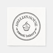 Eigenes Logo Serviette (Vorderseite)