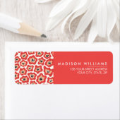 Eigenes Minimal-Label für moderne Blume (Insitu)